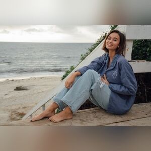 BEACHLY X AMUSE SOCIETY - THE SEA BREEZE QUILTED JACKET by Amuse Society!•L/XL